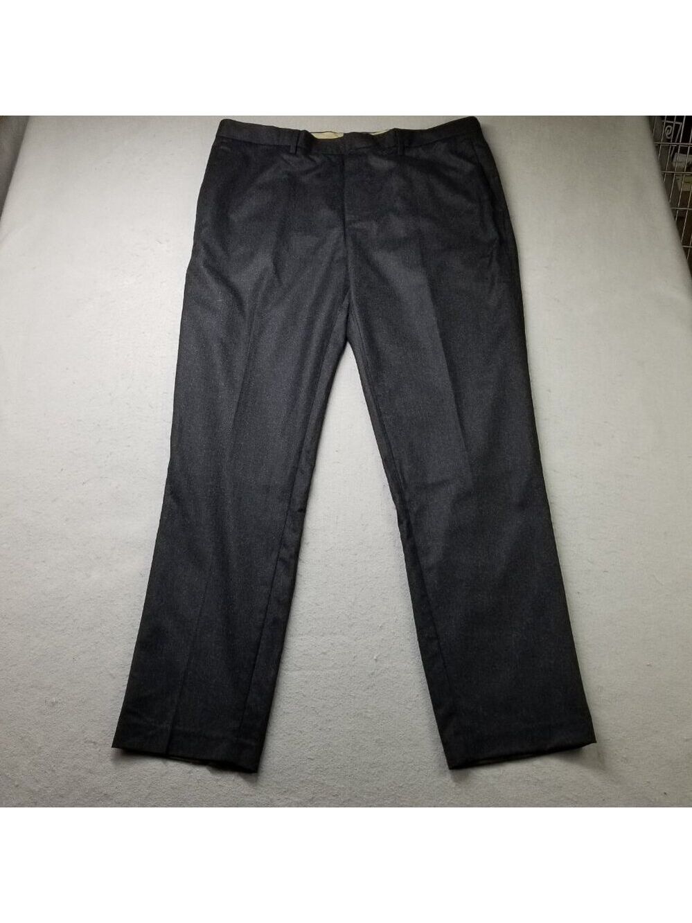 Banana Republic Pants Mens Gray Tapered Soft Virgin Wool Vitale Flannel 120's - Picture 4 of 12